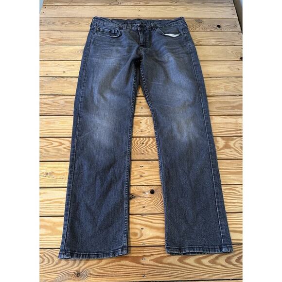 Levi’s 514 Straight Leg Jeans Size 34x32 Men’s Gray - Picture 1 of 6
